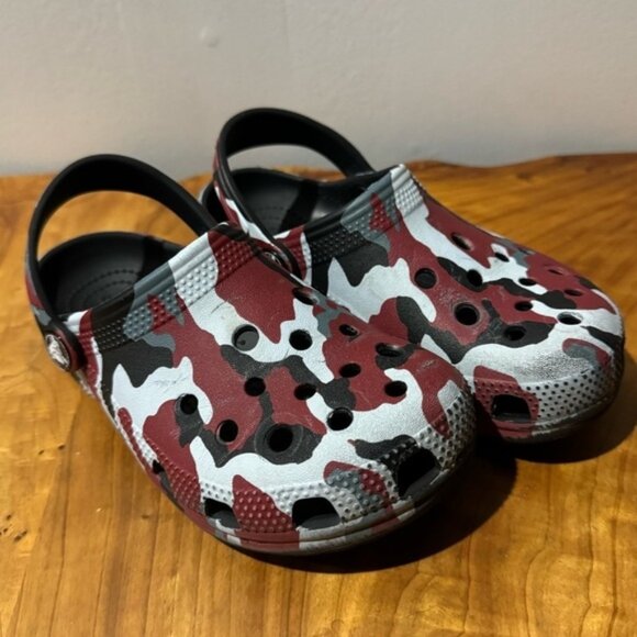 Crocs Clogs Sandals Camo Size 13 Child Kid Preschooler - Picture 1 of 8